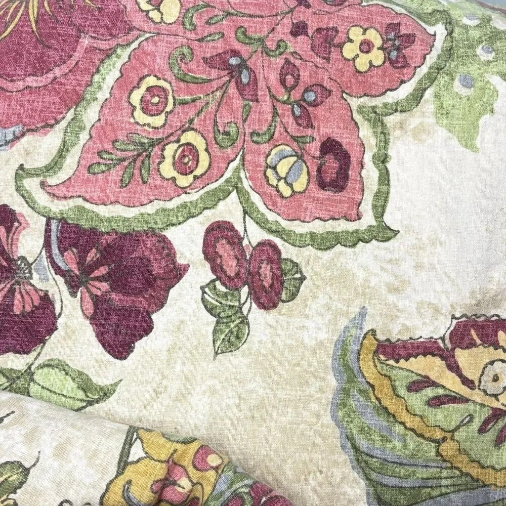Pottery Barn Palampore Duvet Cover Set 2 Pillowcase Floral Full Queen Shaby Chic